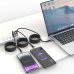 Swissten Магнитный с автоподмоткой USB-C / Lightning кабель 1m