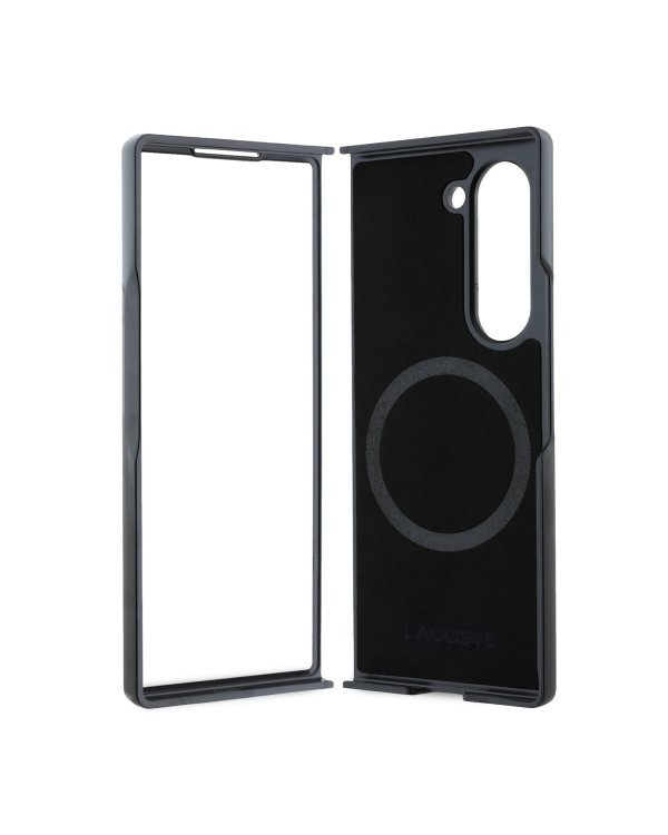 Lacoste Iconic Petit Pique Woven Logo MagSafe Чехол для Samsung Galaxy Z Fold 6