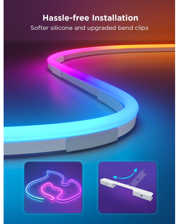 Govee H61D5 светодиодная Wi-Fi / Bluetooth / 2.5m