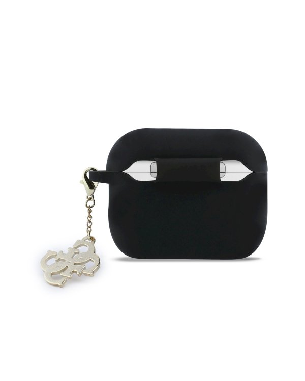 Guess 4G Charm Silicone Case Чехол для наушников Apple AirPods Pro 3