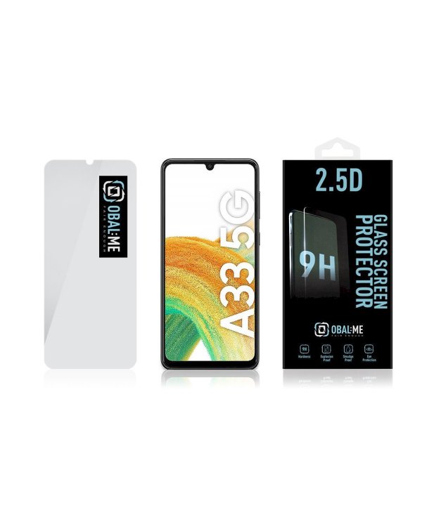 OBAL:ME 2.5D Glass Screen Protector Защитное стекло для Samsung Galaxy A33 5G / прозрачный