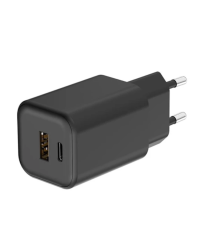 Qualo QLSN-CA-65-01 Nano PD Сетевой зарядный адаптер USB-C / USB-A / 65W