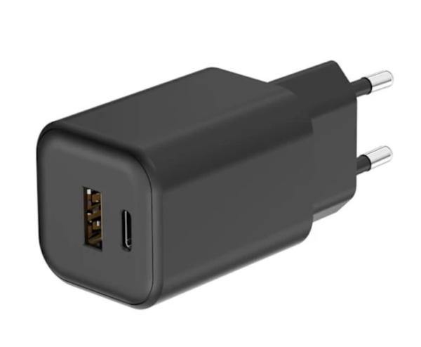 Qualo QLSN-CA-65-01 Nano PD Сетевой зарядный адаптер USB-C / USB-A / 65W