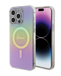 Guess IML MagSafe Iridescent Case Защитный Чехол для Apple iPhone 15 Pro