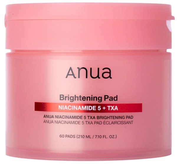 Anua Niacinamide 5 + TXA Brightening Pad 60 Подушечки Для Лица 210 ml