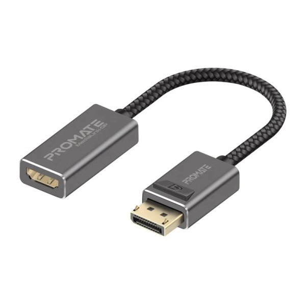 Promate MediaLink-DP Adapter DisplayPort to HDMI 4K@60Hz