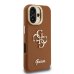 Guess PU Grained 4G Logo Stand Camera Frame Case Чехол для Apple iPhone 16
