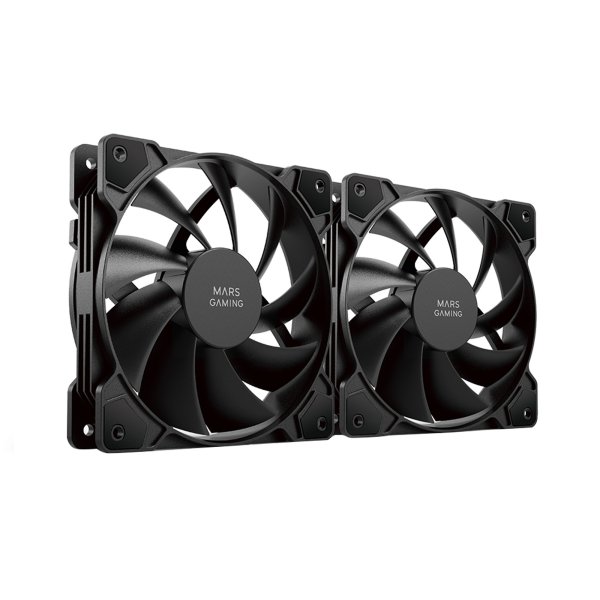 Mars Gaming MFPROX2 2x 120mm PC Case Fan