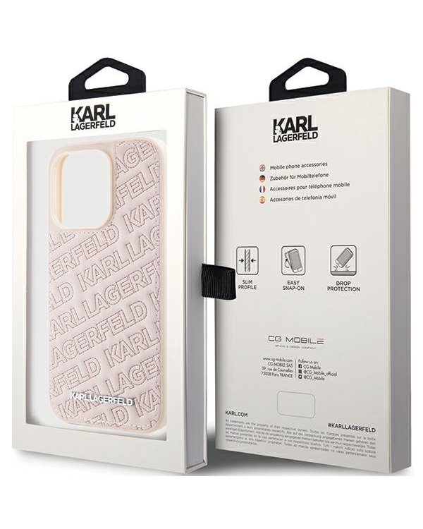Karl Lagerfeld KLHCP15XPQKPMP Чехол для Apple iPhone 15 Pro Max