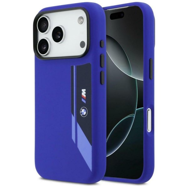 BMW M Silicon Vertical Logo MagSafe Case Защитный Чехол для Apple iPhone 17 Pro