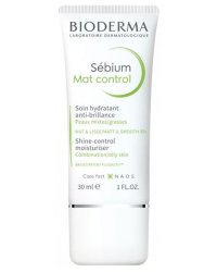 Bioderma Sébium Mat Control 12h Shine-Control Care Крем Для Лица 30 ml