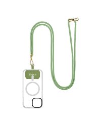 OBAL:ME NeckTag Allure Rope Ремешок на шею для телефонов / травяно-зелёный