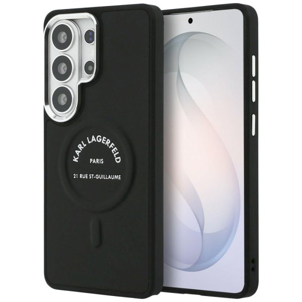 Karl Lagerfeld PU RSG Logo Magnetic Case Чехол для Samsung Galaxy S26 Ultra