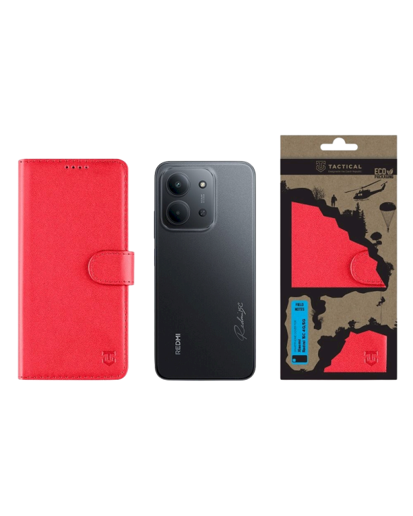 Tactical Field Notes Защитный чехол для Xiaomi Redmi 15C 4G/5G / красный