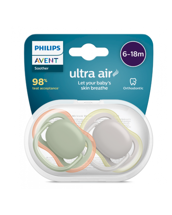 Philips AVENT SCF085/20 Классическая детская соска-пустышка 2 pcs
