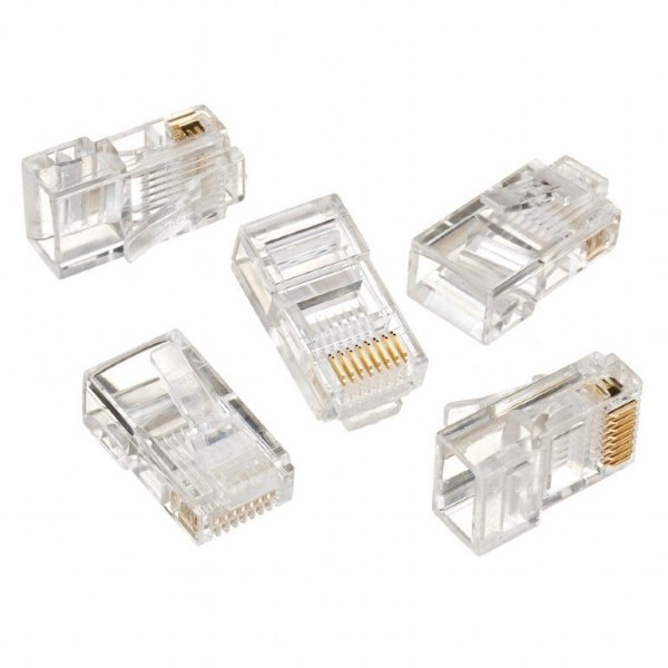 Gembird 8P8C LAN UTP RJ45 Connector 10pcs Gembird 8P8C LAN UTP RJ45 Connector 10pcs