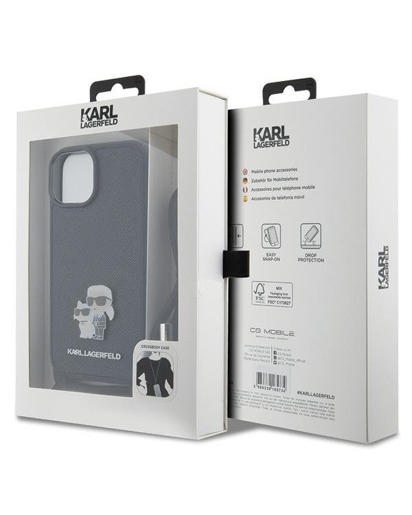 Дополнительное изображение книги «Karl Lagerfeld KLHCP15SSAKCPSK Чехол для Apple iPhone 15»