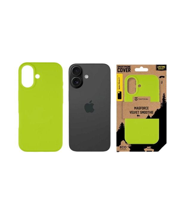 Tactical MagForce Velvet Smoothie Cover Защитный чехол для Apple iPhone 17 / авокадо