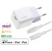 4smarts VoltPlug Mini PD 30W с GaN USB-C на Lightning / MFI / 1.5m