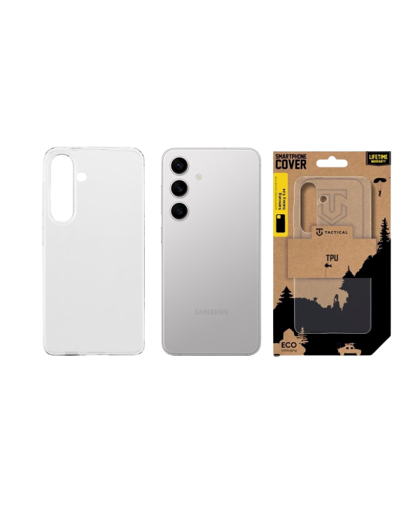 Tactical TPU Cover Защитный чехол для Samsung Galaxy S24 / прозрачный