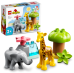 Обложка книги «LEGO Duplo 10971 Wild Animals of Africa Конструктор»