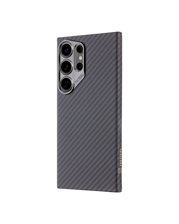 Tactical MagForce Aramid Cover Защитный чехол для Samsung Galaxy S24 Ultra / чёрный