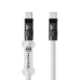 Tactical Wire Snake USB-C Ремешок на шею для телефонов 1.2m / белый