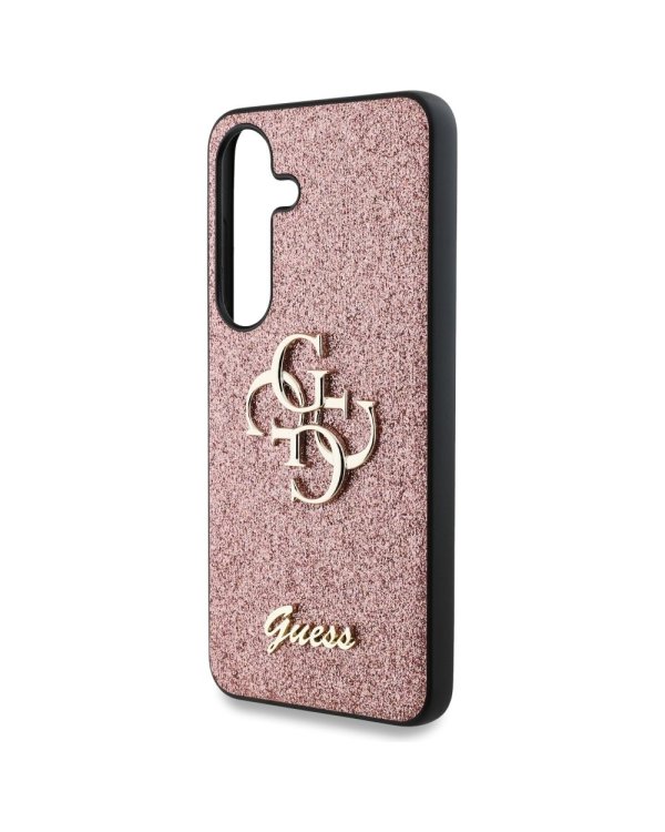 Guess Fixed Glitter Big 4G Case Защитный Чехол для Samsung Galaxy S25