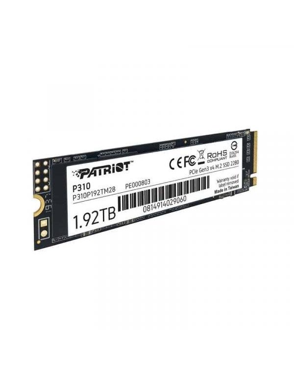Patriot Memory Patriot P310 Твердый диск SSD 960GB / M.2 2280 / 2100/ 1800 MB/s / 280K/ 250K IOPS