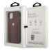 BMW BMHCP13SRSPPR Back Case Кожанный Чехол для телефона Apple iPhone 13 Mini