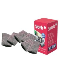 York Стальные Чистящие Губки Пропитанные Мылом 6pcs