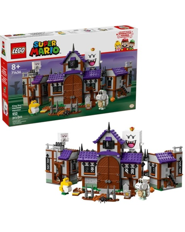 Дополнительное изображение книги «LEGO 71436 King Boo's Haunted Mansion Конструктор»