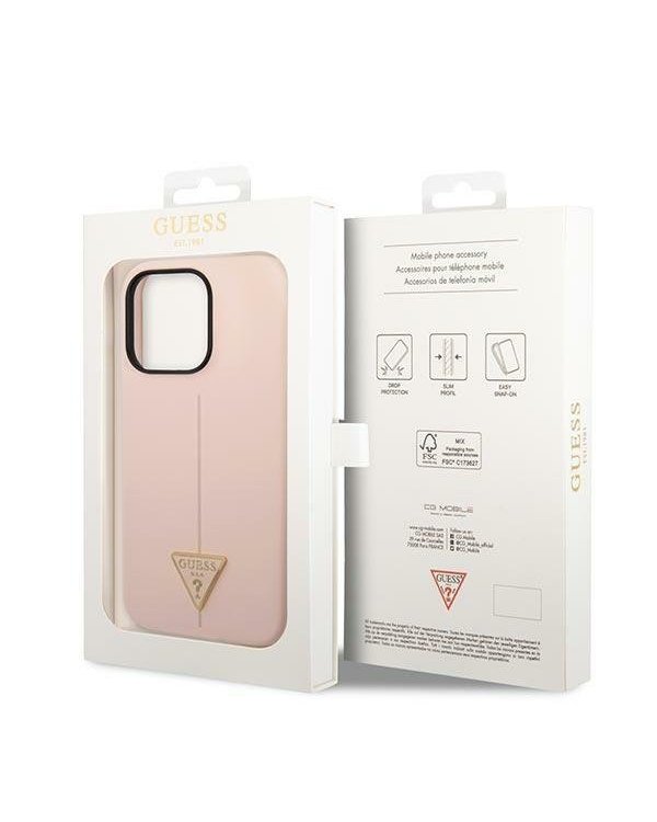 Guess GUHCP14LSLTGP Чехол для Apple iPhone 14 Pro