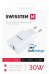 Swissten GaN Charger зарядное устройство PD 30W USB-C / USB