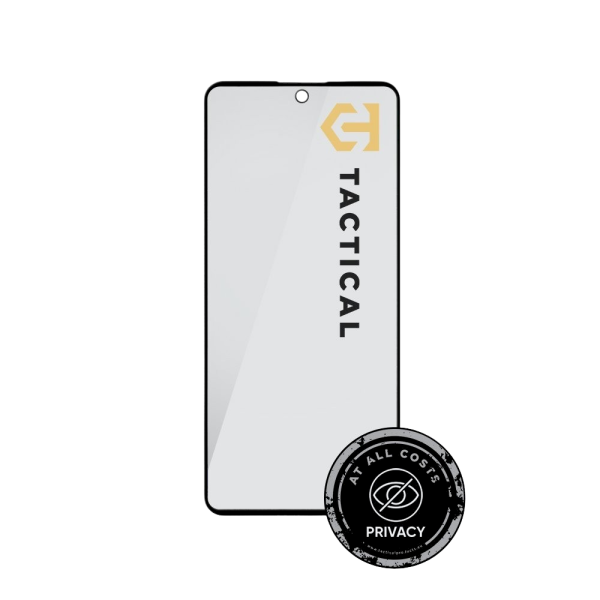 Tactical Glass Shield Privacy Stealth 5D Защитное стекло для Samsung Galaxy A52/A52 5G/A52s 5G/A53 5G / чёрный
