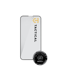 Tactical Glass Shield Privacy Stealth 5D Защитное стекло для Apple iPhone 15 Plus/16 Plus / чёрный