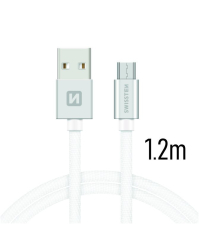 Swissten Textile Универсальный Micro USB Кабель данных 1.2m