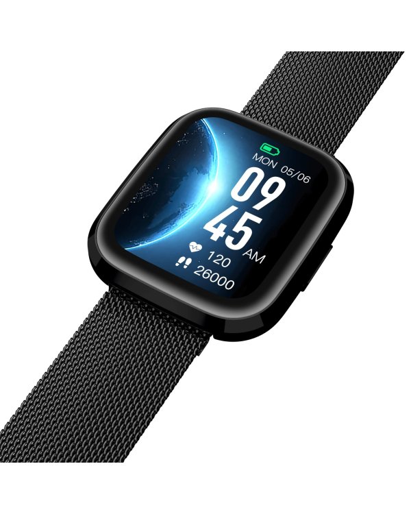 Garett Smartwatch Garett GRC STYLE Black steel Умные часы IPS / Bluetooth / IP68 / SMS