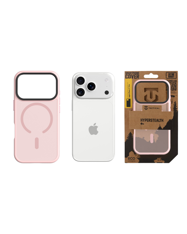 Дополнительное изображение книги «Tactical MagForce Hyperstealth Cover Защитный чехол для iPhone 17 Pro / розовый»