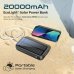 Дополнительное изображение книги «PROMATE SolarTank-20PDCi EcoLight™ Solar Переносная зарядная батарея 20000 mAh / QC3.0 / PD20W / Lightning / microUSB»