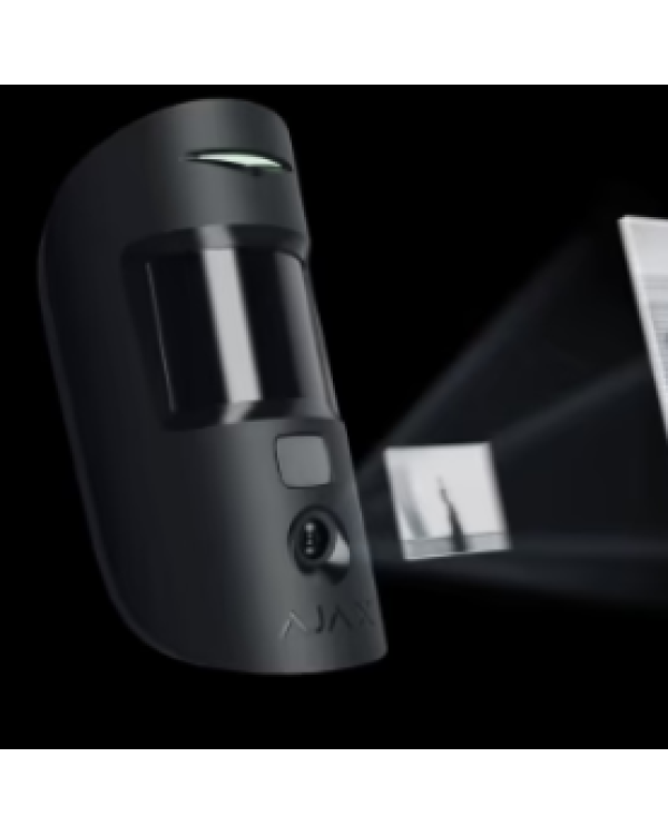 Ajax MotionCam Черный Датчик Движения с Фотоверификацией