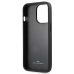 BMW BMHCP13LSLLBK Back Case Кожанный Чехол для телефона Apple iPhone 13 / 13 Pro Черный