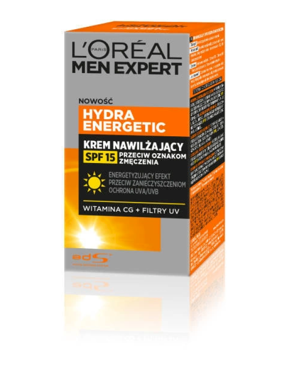 L’Oréal Paris Men Expert Hydra Energetic Мужской увлажняющий крем SPF15 50 мл