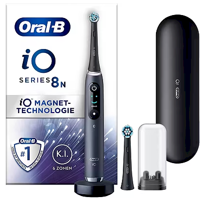 Обложка книги «Oral-B iO Series 8N Электрическая зубная щетка Black onyx»