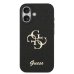 Обложка книги «Guess PU Fixed Glitter 4G Metal Logo Case Чехол для Apple iPhone 17»