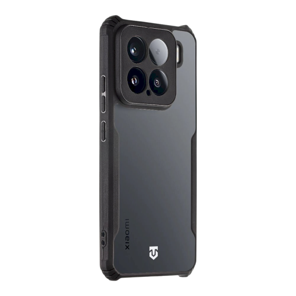 Tactical Quantum Stealth Cover Защитный чехол для Xiaomi 15 5G / прозрачный/чёрный