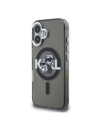 Karl Lagerfeld IML Glitter Karl and Choupette Sketch MagSafe Case Чехол для Apple iPhone 16
