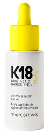 K18 Molecular Repair Молекулярное масло для восстановления волос 10 ml