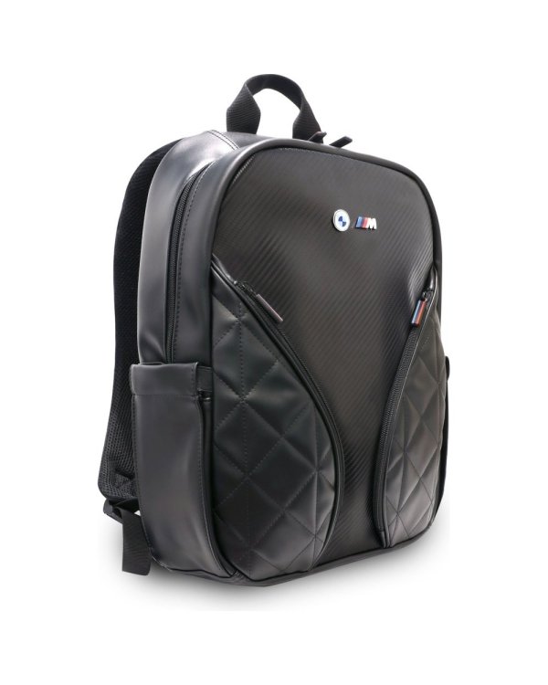 Дополнительное изображение книги «BMW Carbon Pockets & Metal Logo 16" Рюкзак Black»