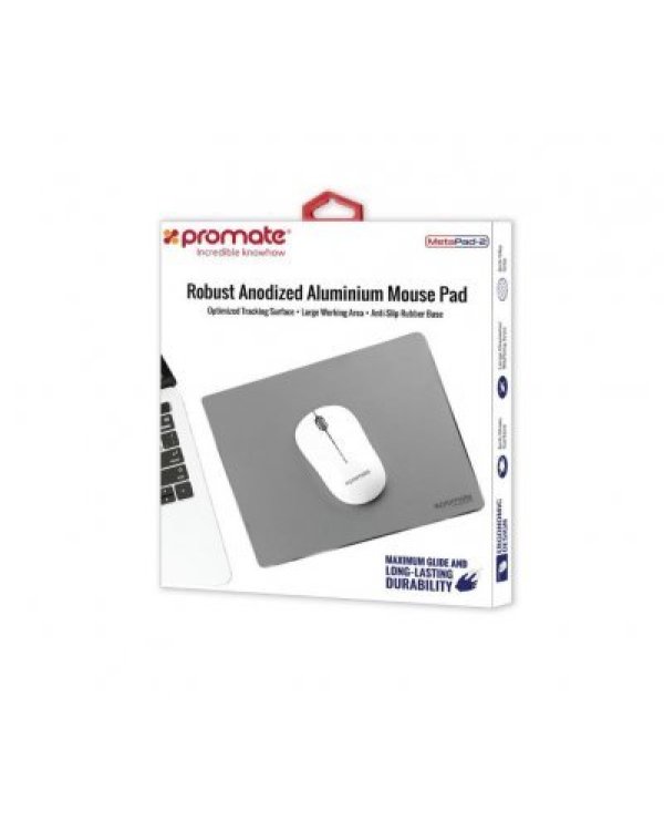 Дополнительное изображение книги «Promate Metapad-2 Алюминиевый коврик для мыши»
